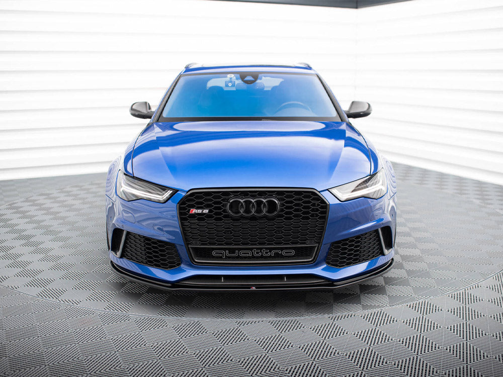 Maxton Design Front Splitter V.1 Audi RS6 C7