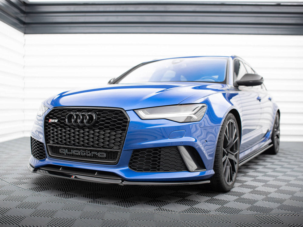 Maxton Design Front Splitter V.2 Audi RS6 C7