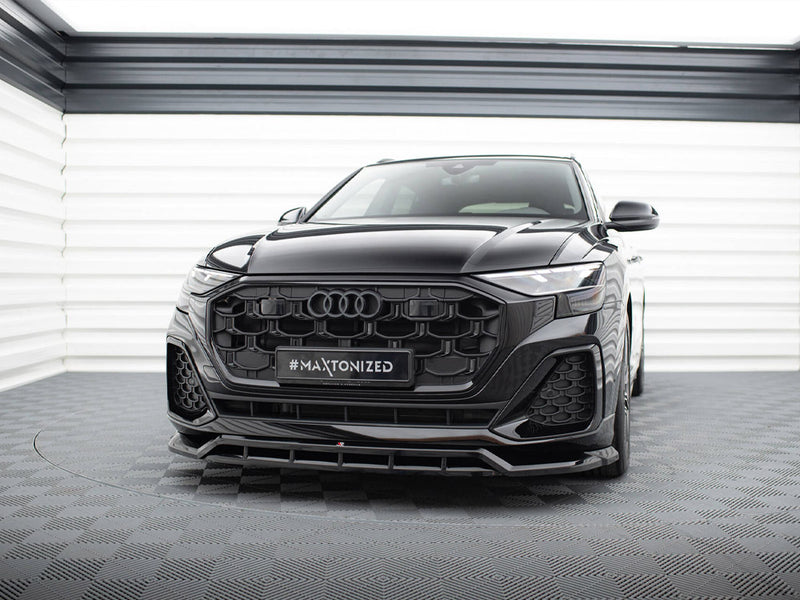 Maxton Design Front Splitter Audi SQ8 / Q8 S-Line Mk1 Facelift