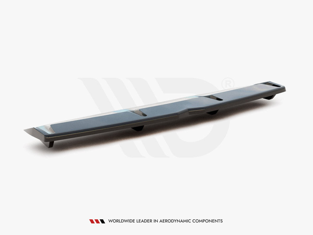 Maxton Design Central Rear Splitter (Vertical Bars) Hyundai I30 Mk3 N Fastback