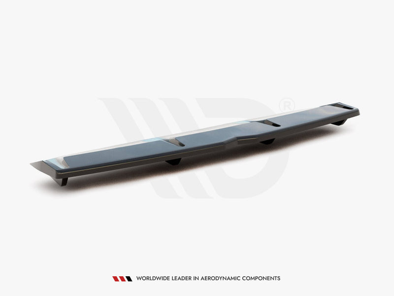 Maxton Design Central Rear Splitter (Vertical Bars) Hyundai I30 Mk3 N Fastback