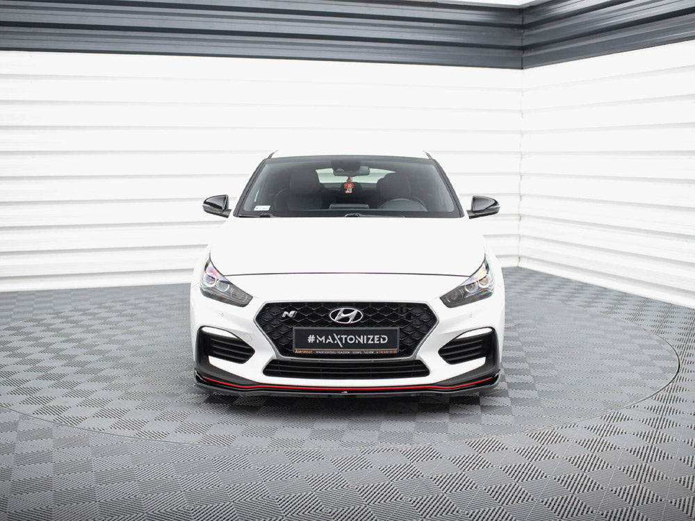 Maxton Design Front Splitter V.2 Hyundai I30 N Mk3 Hatchback / Fastback
