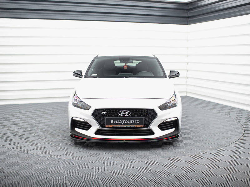 Maxton Design Front Splitter V.2 Hyundai I30 N Mk3 Hatchback / Fastback