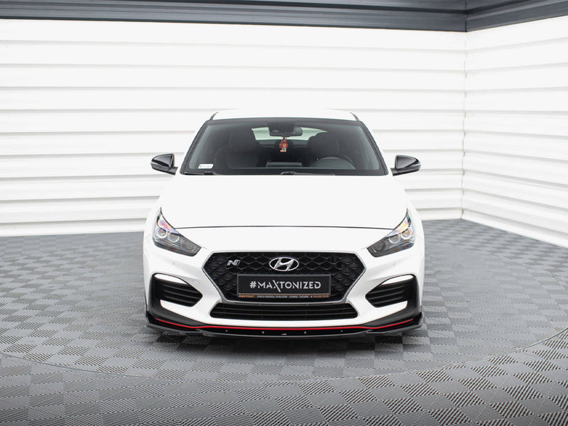 Maxton Design Front Splitter V.4 Hyundai I30 N Mk3 Hatchback / Fastback