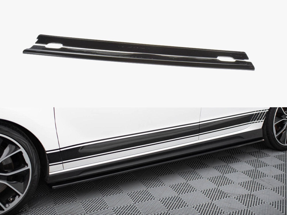 Maxton Design Side Skirts Diffusers V.1 Hyundai I30 N Mk3 Hatchback / Fastback