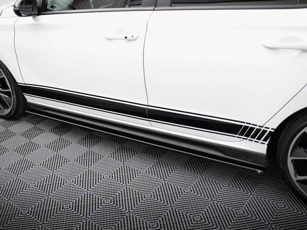 Maxton Design Side Skirts Diffusers V.1 Hyundai I30 N Mk3 Hatchback / Fastback