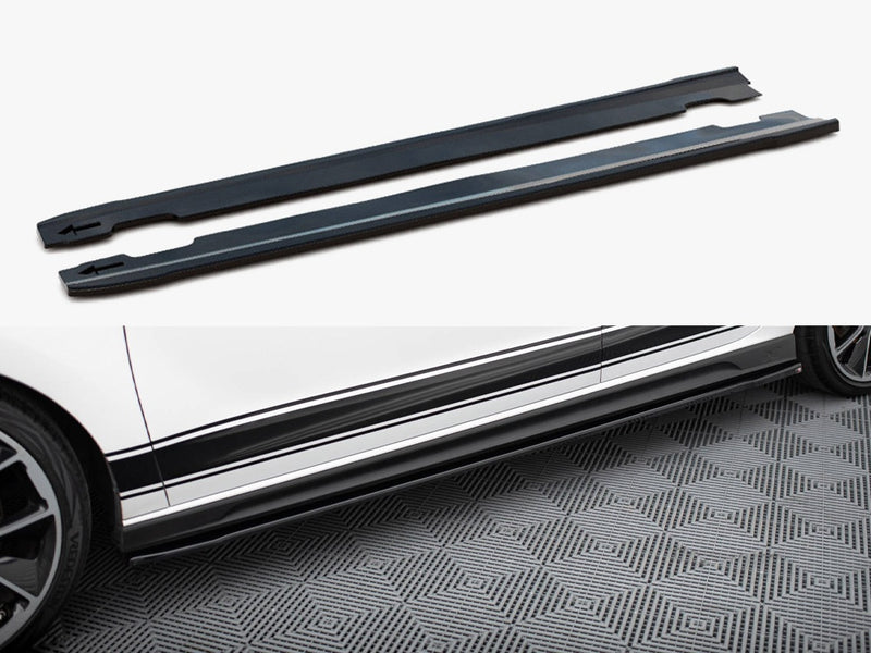 Maxton Design Side Skirt Diffusers V.4 Hyundai I30 N / N-Line Hatchback / Fastback Mk3 / Mk3 Facelift