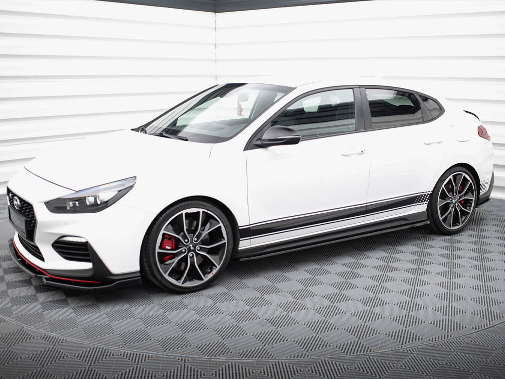 Maxton Design Side Skirt Diffusers V.4 Hyundai I30 N / N-Line Hatchback / Fastback Mk3 / Mk3 Facelift