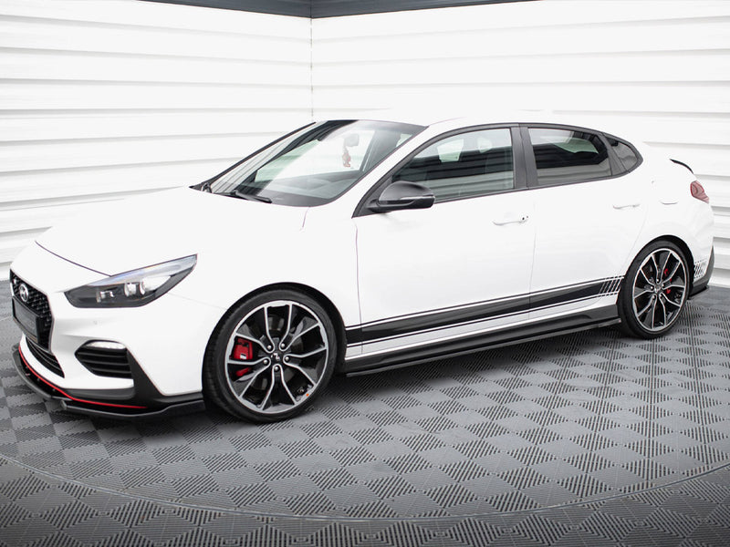 Maxton Design Side Skirt Diffusers V.4 Hyundai I30 N / N-Line Hatchback / Fastback Mk3 / Mk3 Facelift