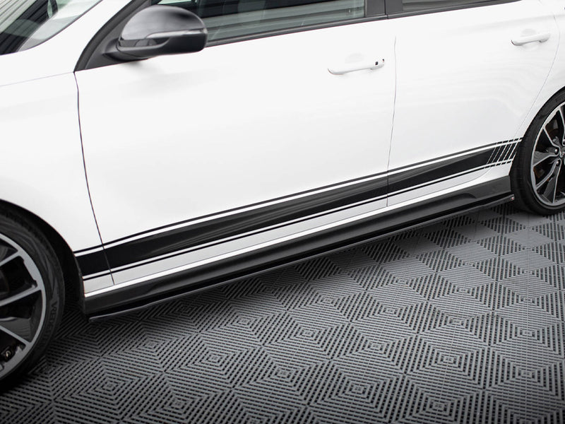 Maxton Design Side Skirt Diffusers V.4 Hyundai I30 N / N-Line Hatchback / Fastback Mk3 / Mk3 Facelift