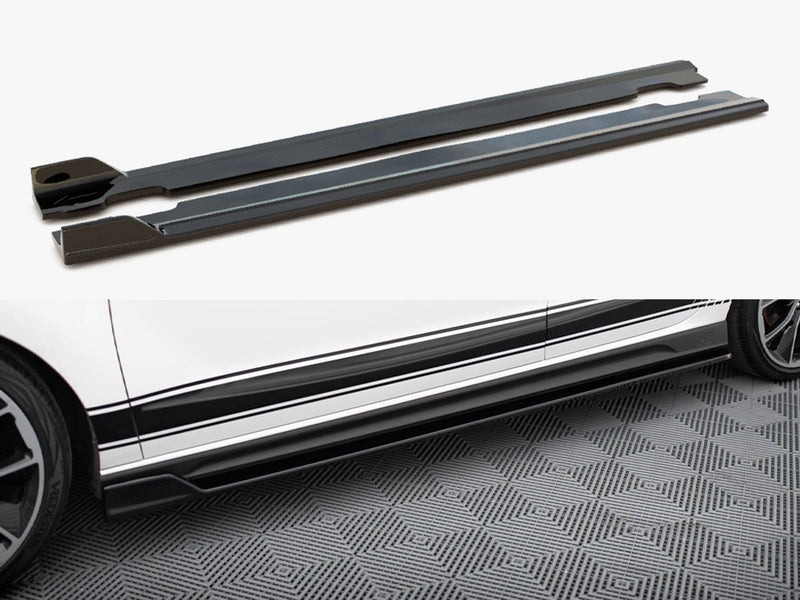 Maxton Design Side Skirt Diffusers V.5 Hyundai I30 N / N-Line Hatchback / Fastback Mk3 / Mk3 Facelift