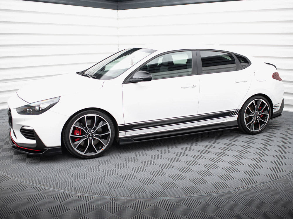 Maxton Design Side Skirt Diffusers V.5 Hyundai I30 N / N-Line Hatchback / Fastback Mk3 / Mk3 Facelift