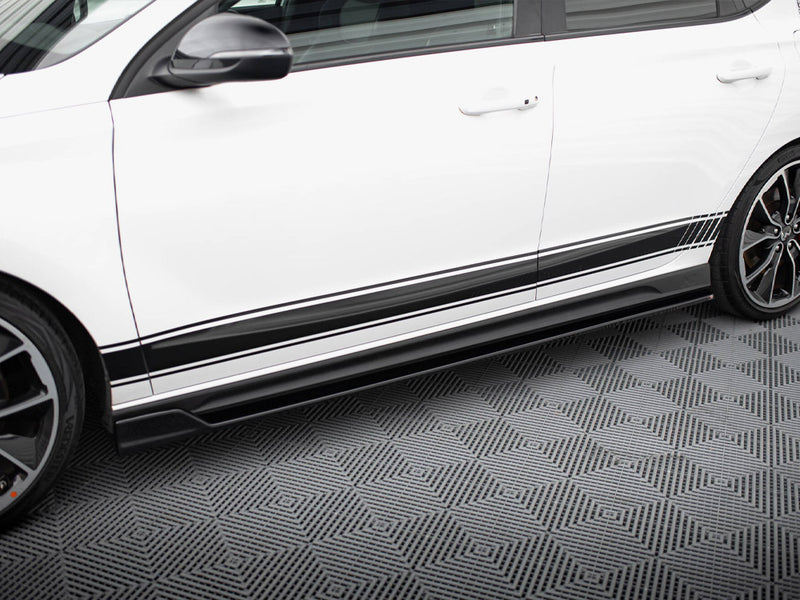 Maxton Design Side Skirt Diffusers V.5 Hyundai I30 N / N-Line Hatchback / Fastback Mk3 / Mk3 Facelift