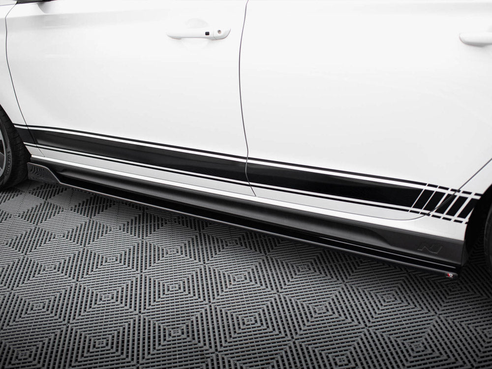 Maxton Design Side Skirt Diffusers V.5 Hyundai I30 N / N-Line Hatchback / Fastback Mk3 / Mk3 Facelift