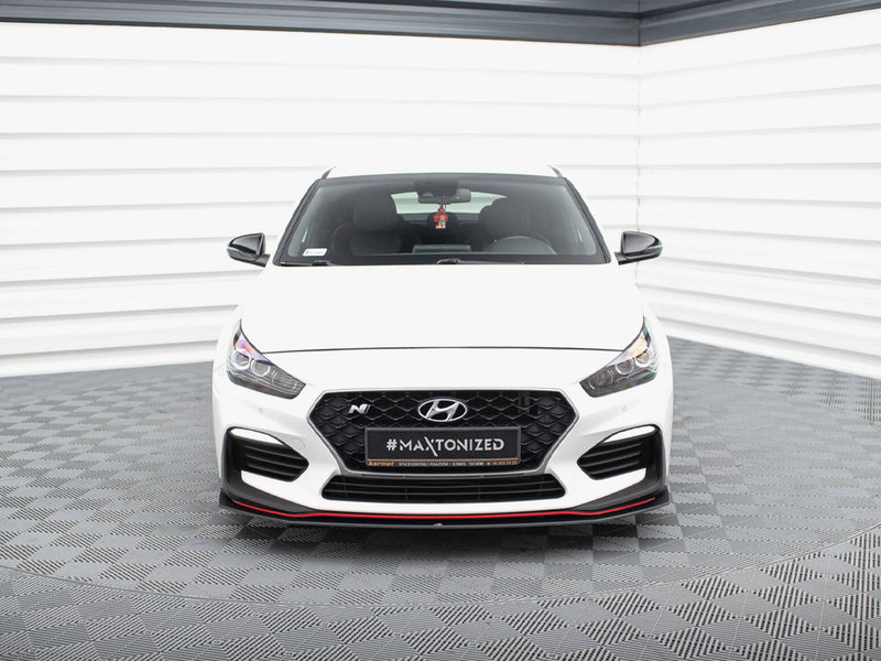Maxton Design Street PRO Front Splitter Hyundai I30 N Mk3 Hatchback / Fastback