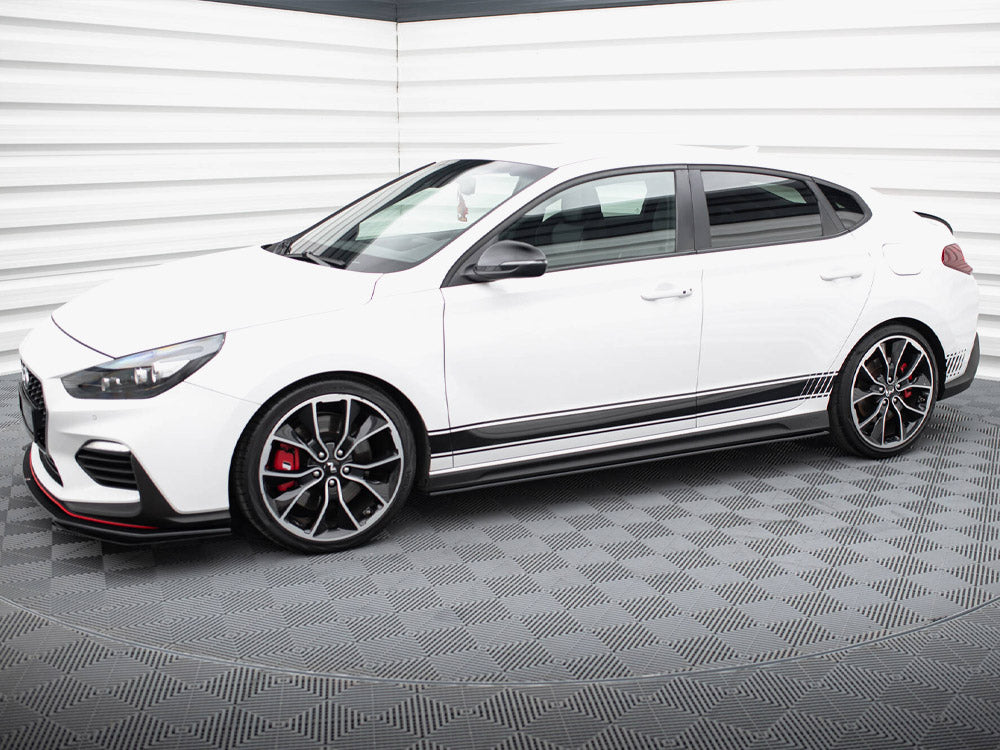 Maxton Design Street PRO Side Skirt Diffusers V.1 Hyundai I30 N / N-Line Hatchback / Fastback Mk3 / Mk3 Facelift