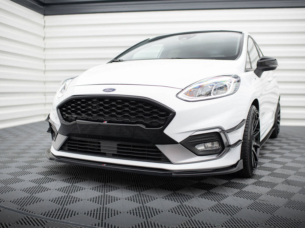 Maxton Design Front Splitter V.7 Ford Fiesta Mk8 ST / ST-Line