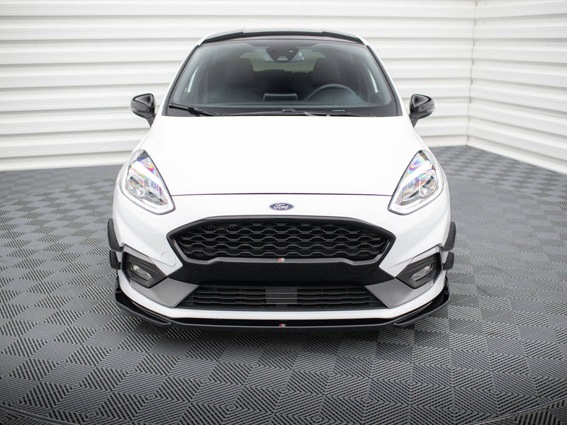 Maxton Design Front Splitter V.7 Ford Fiesta Mk8 ST / ST-Line