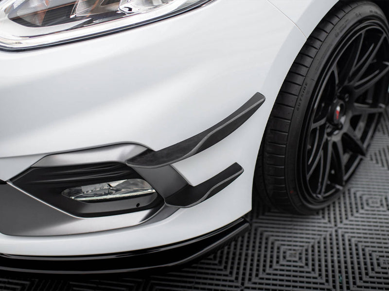 Maxton Design Front Bumper Wings (Canards) V.2 Ford Fiesta Mk8 ST / ST-Line