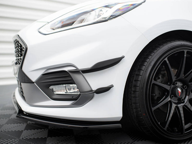 Maxton Design Front Bumper Wings (Canards) V.2 Ford Fiesta Mk8 ST / ST-Line