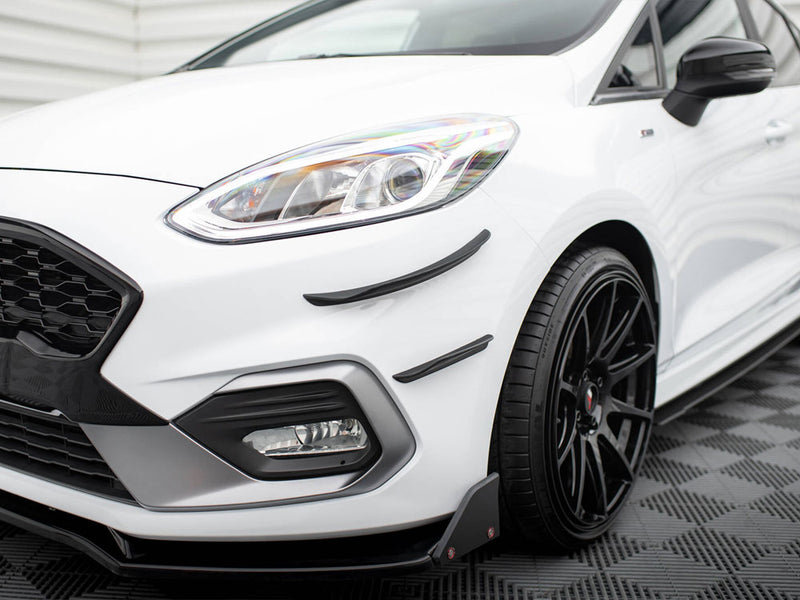 Maxton Design Front Bumper Wings (Canards) V.3 Ford Fiesta Mk8 ST / ST-Line