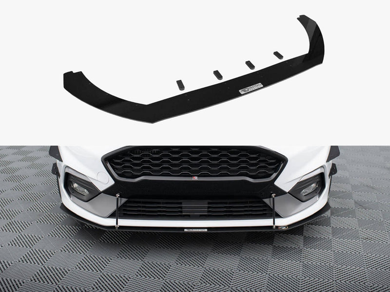 Maxton Design Front Racing Splitter V.2 Fiesta Mk8 ST / ST-Line