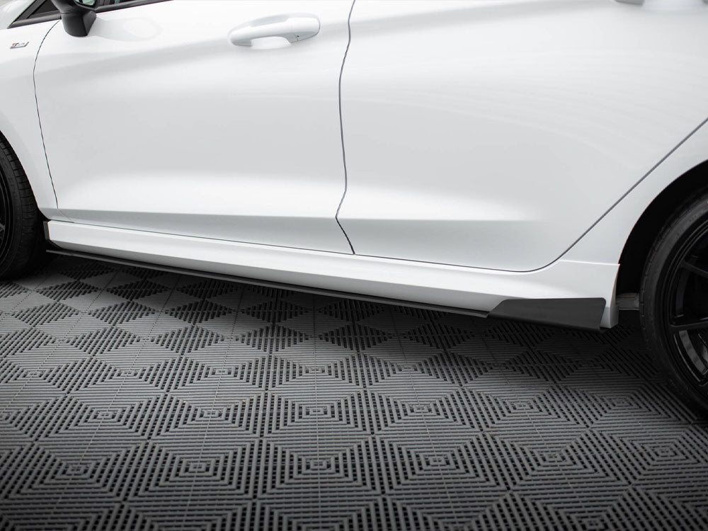 Maxton Design Racing Side Skirts Diffusers V.1 Ford Fiesta Mk8 ST / ST-Line