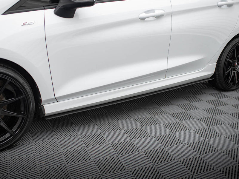 Maxton Design Racing Side Skirts Diffusers V.2 Ford Fiesta Mk8 ST / ST-Line