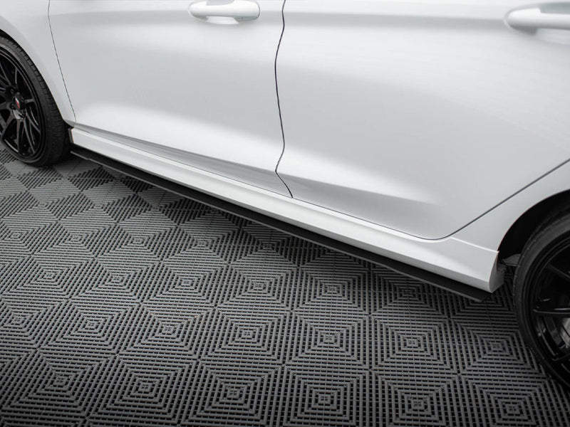 Maxton Design Racing Side Skirts Diffusers V.2 Ford Fiesta Mk8 ST / ST-Line