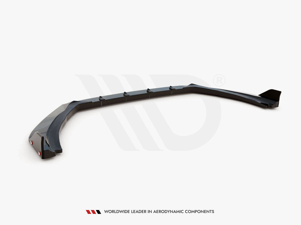 Maxton Design Front Splitter V.4 + Flaps Ford Fiesta ST / ST-Line Mk8