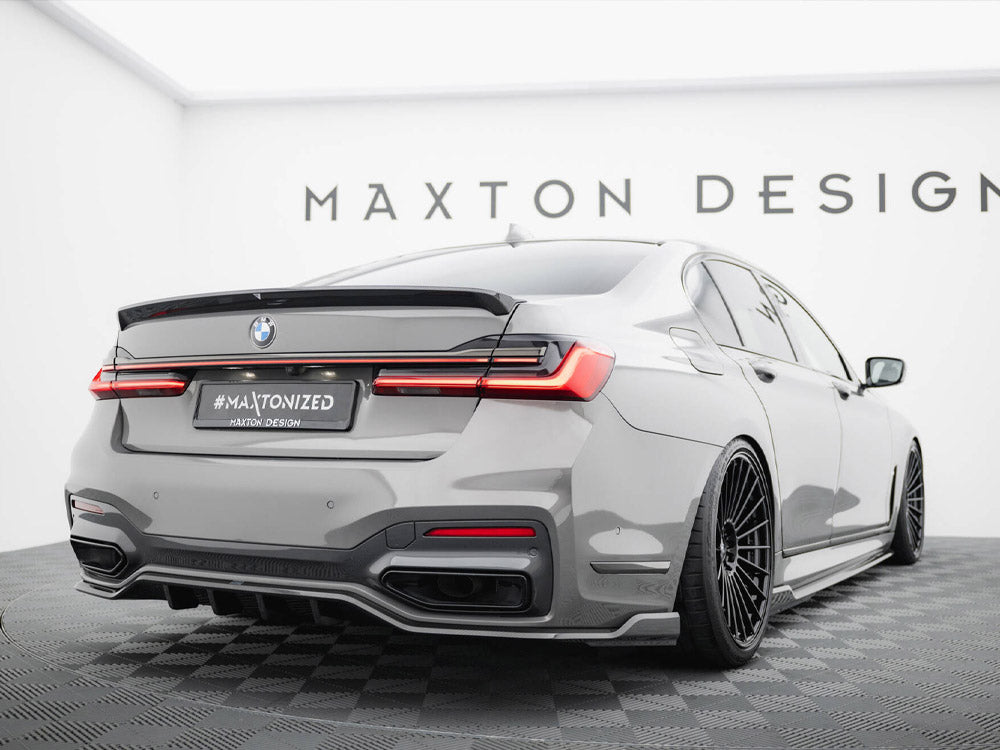 Maxton Design Prepreg Carbon Fiber Tailgate Spoiler BMW 7 G11 / G11 Facelift