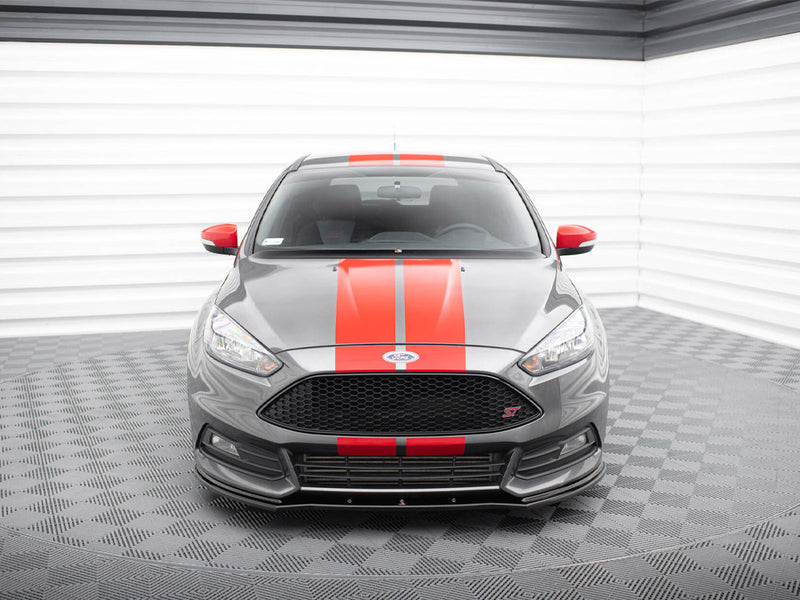Maxton Design Front Splitter V.1 Ford Focus ST Mk3 FL