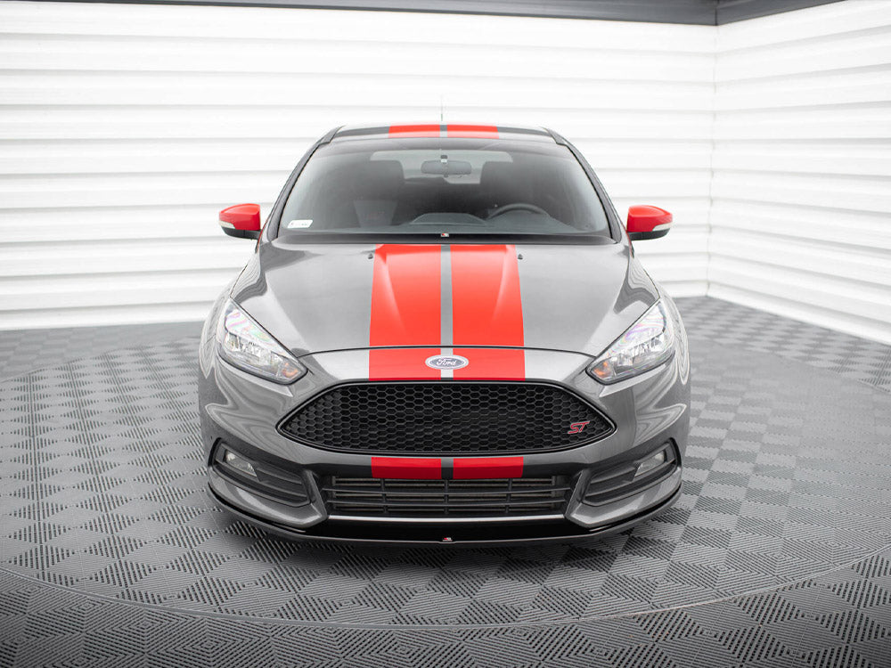 Maxton Design Front Splitter V.2 Ford Focus ST Mk3 FL