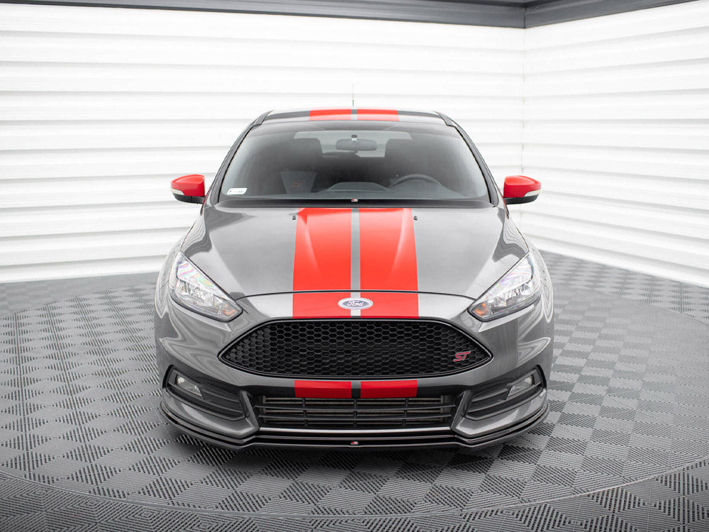 Maxton Design Front Splitter V.3 Ford Focus ST Mk3 FL