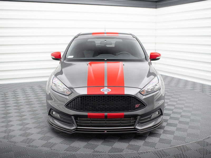 Maxton Design Front Splitter V.3 Ford Focus ST Mk3 FL