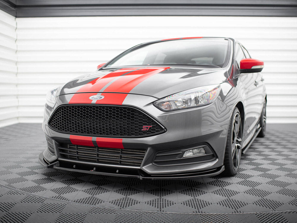 Maxton Design Front Splitter V.4 Ford Focus ST Mk3 FL