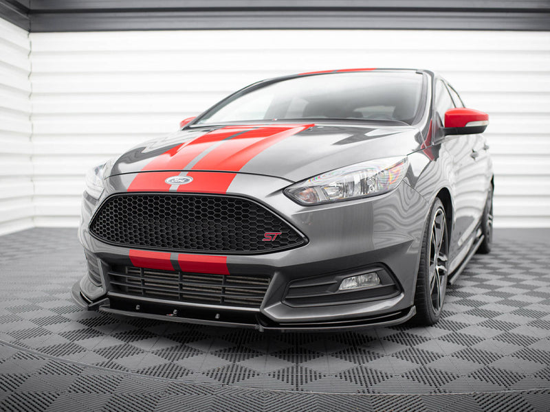 Maxton Design Front Splitter V.4 Ford Focus ST Mk3 FL