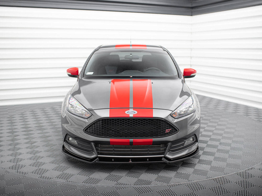 Maxton Design Front Splitter V.4 Ford Focus ST Mk3 FL