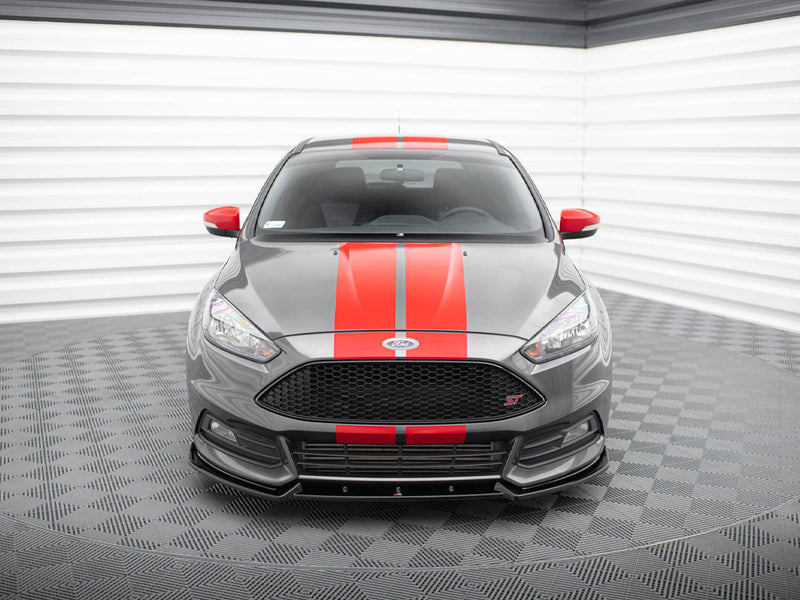 Maxton Design Front Splitter V.4 Ford Focus ST Mk3 FL