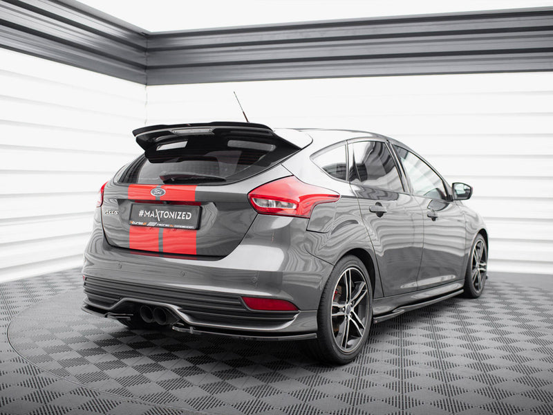 Maxton Design Rear Side Splitters V.2 Ford Focus ST Mk3 FL