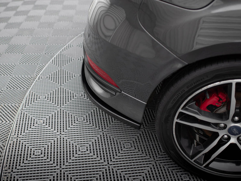 Maxton Design Rear Side Splitters V.2 Ford Focus ST Mk3 FL