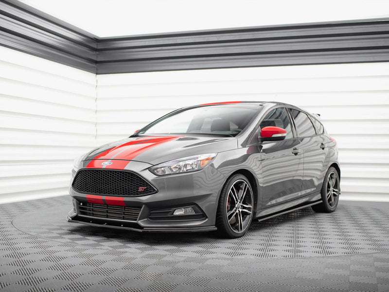 Maxton Design Side Skirts Diffusers Ford Focus ST / ST-Line Mk3 / Mk3 FL Hatchback / Estate