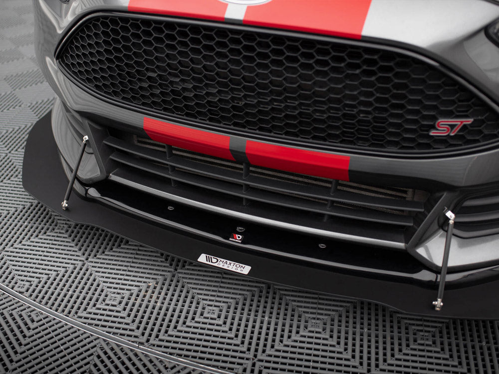 Maxton Design Hybrid Front Splitter V.1 Ford Focus ST Mk3 FL