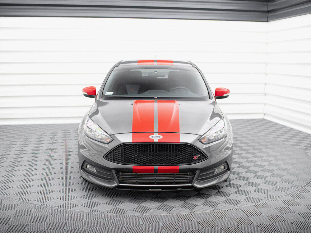Maxton Design Racing Front Splitter V.3 Ford Focus ST Mk3 FL
