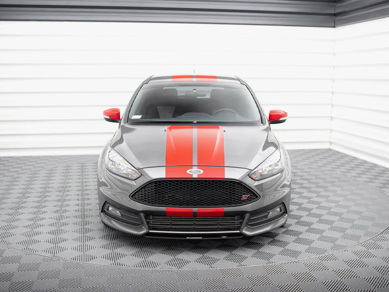 Maxton Design Racing Front Splitter V.3 Ford Focus ST Mk3 FL