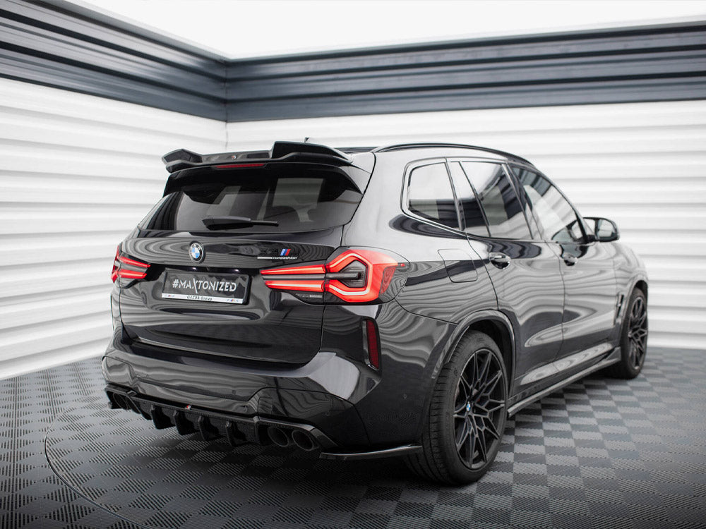 Maxton Design Rear Side Splitters V.2 BMW X3 M F97 / F97 Facelift