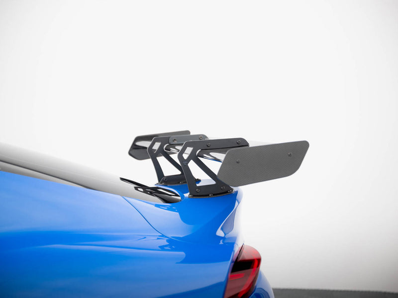 Maxton Design Carbon Spoiler With Upper Swan Mounting + LED Toyota Supra Mk5