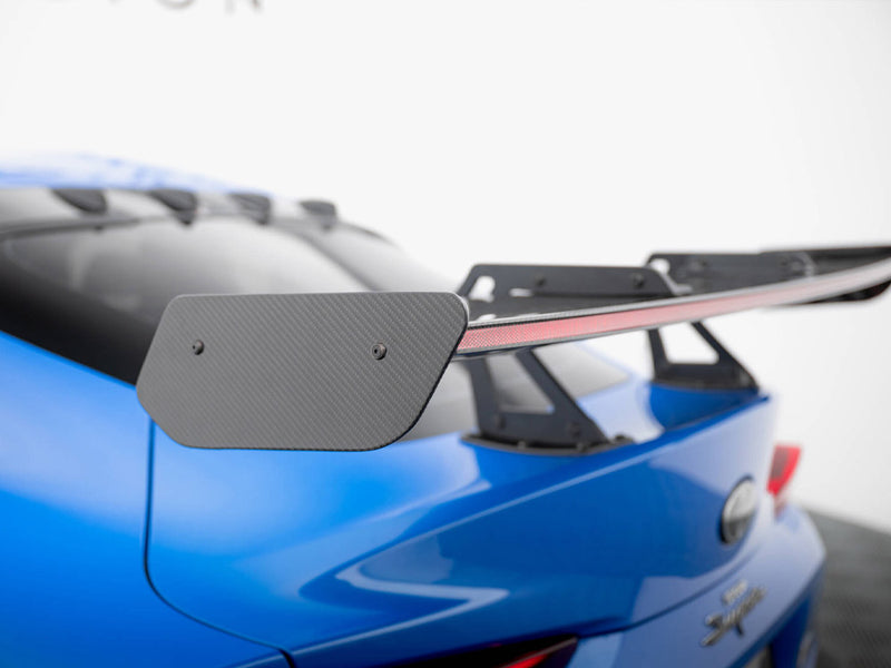 Maxton Design Carbon Spoiler With Upper Swan Mounting + LED Toyota Supra Mk5