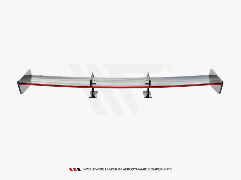 Maxton Design Carbon Spoiler With Upper Swan Mounting + LED Toyota Supra Mk5