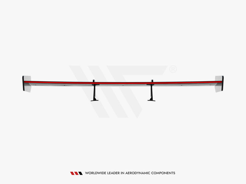 Maxton Design Carbon Spoiler With Upper Swan Mounting + LED Toyota Supra Mk5